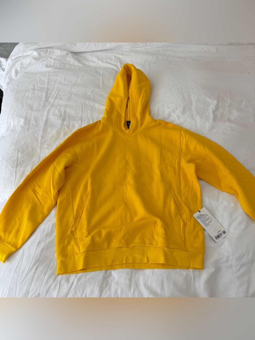 Lululemon Steady State Sweatshirt Size Large Yellow Brand New Retail $128